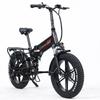 RANDRIDE YX20M Urbane Elektrofahrräder 500W Motor 48V 17Ah Akku 20x4-Zoll-Reifen mechanische Scheibenbremsen.