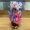 25cm Dragon Ball Son Goku Anime Figure Ultra Instinct Super Saiyan Statuette Collectible Model Toy Ornament Fans PVC for Round Sensory Compression