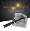 Single Handle 90° Aluminum Right Angle Woodworking Clamp for DIY Projects