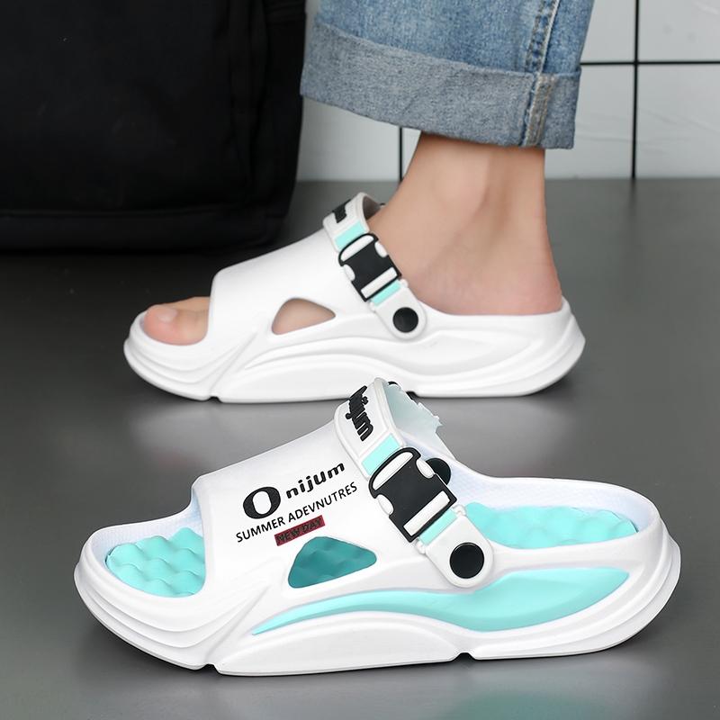 Sommer Herren Massage Slide Schuhe Innen Außen Sandalen Schuhe Strand Plüsch Komfort Weiche Slides Clogs Tägliche Trageschuhe Herren Damen Haus Slide Schuhe