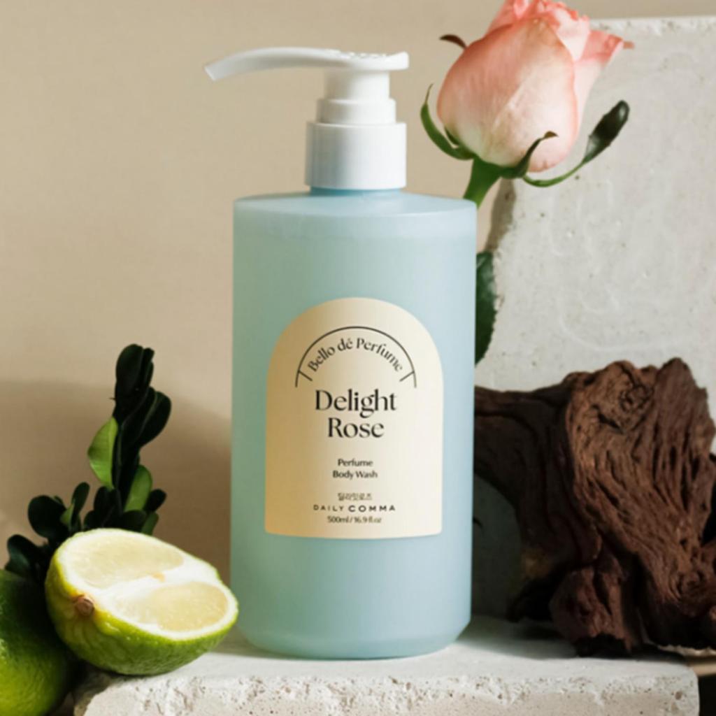 DAILY COMMA Body Wash, Body Lotion 500ml