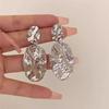Earrings Fresh Temperament Mermaid Love Alloy Stud Earrings Niche Design High Sense Light Luxury Earrings Tide