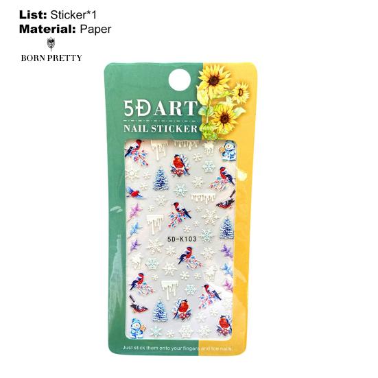 Langlebige Nagelaufkleber, Nägel, Ornamente, DIY, exquisit geprägt