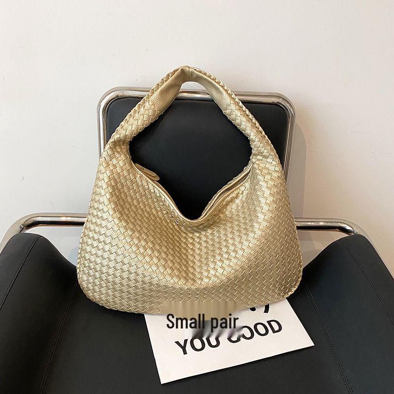 2025 French-Style Textured Women's Versatile Handbag: Single-Shoulder, Underarm, Niche Commuter Bag