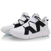 Li Ning Essence Low Breathable Low top Vintage Basketball Shoes Women's Standard White AGBP054-1