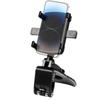 Car Dashboard Mobile Phone Holder Navigation Dashboard Auto Mount Matte Texture Car Phone Stand For Sun Visor Rearview Mirror