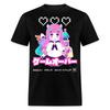 Gaming Kawaii Japanese Anime Girl Shirt 3 Heart Lives Retro T-Shirt Size S-6XL