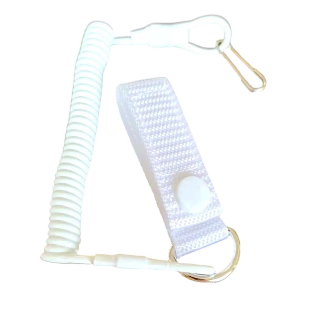 Spring  Rope Belt, Outdoor Nylon Woven Webbing Belt, Stainless Steel Wire Imitation Grabbing Elastic Waist Chain