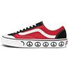 Style 36 Decon Sf Low Top Skate Shoes Unisex Sneakers Black Red VN0A3MVL222
