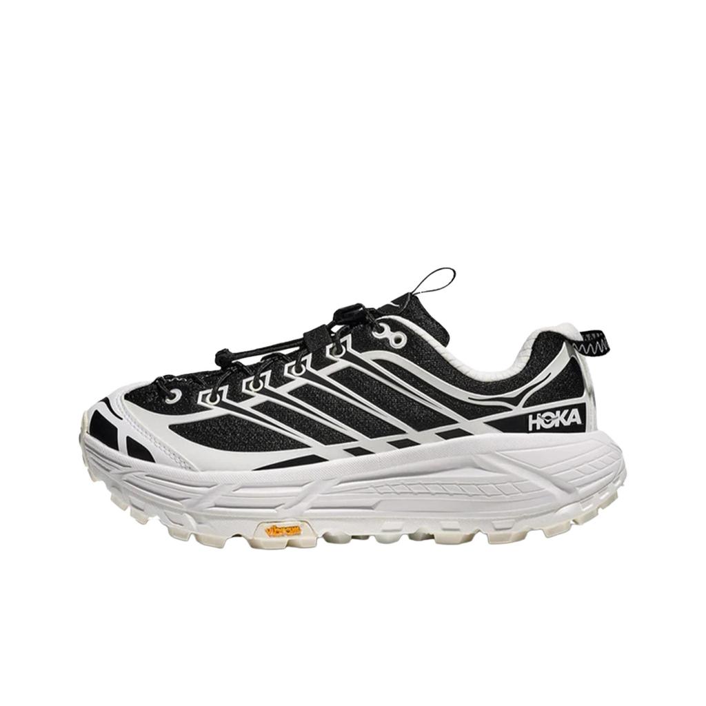 HOKA One One Mafate Three 2 Moteable Komfortable Løpesko Unisex Sneakers Svart Hvit 1141572-FLCK