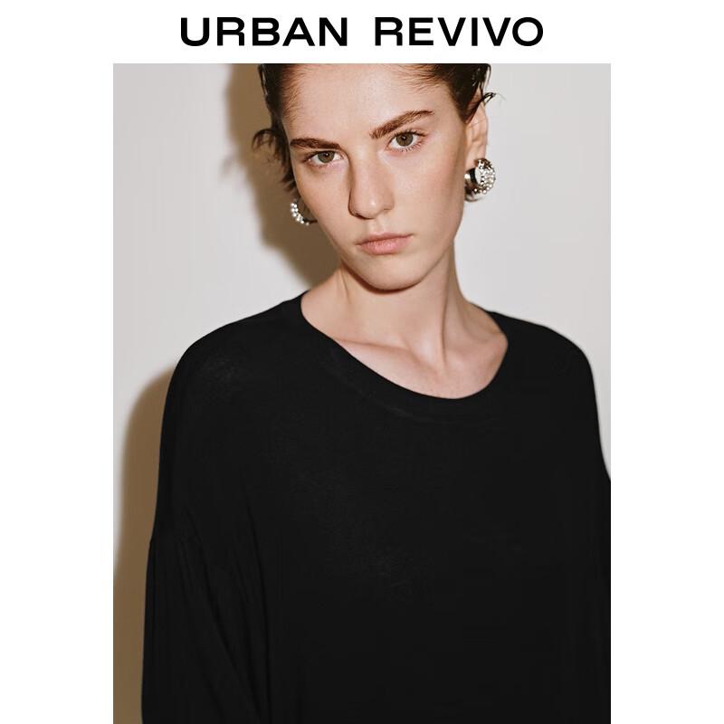 UR 2025 Autumn Women's Loose Fit Long Sleeve T-shirt