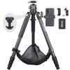 ARTCISE Lightweight Carbon Fiber Bowl Tripod with 44mm Ball Low Center of Compact Travel Carbon Fiber CNC Panoramic Free Tripod Head for 20kg Weight