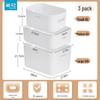 Camellia Plastic Storage Box Set