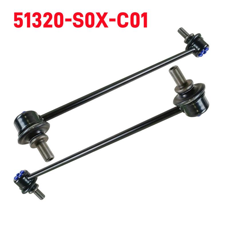 2pcs Stabilizer Link 51320-S0X-C01 Front Stabilizer Sway Bar Link For Honda Pilot Odyssey Acura MDX ZDX 3.7L 3.5L