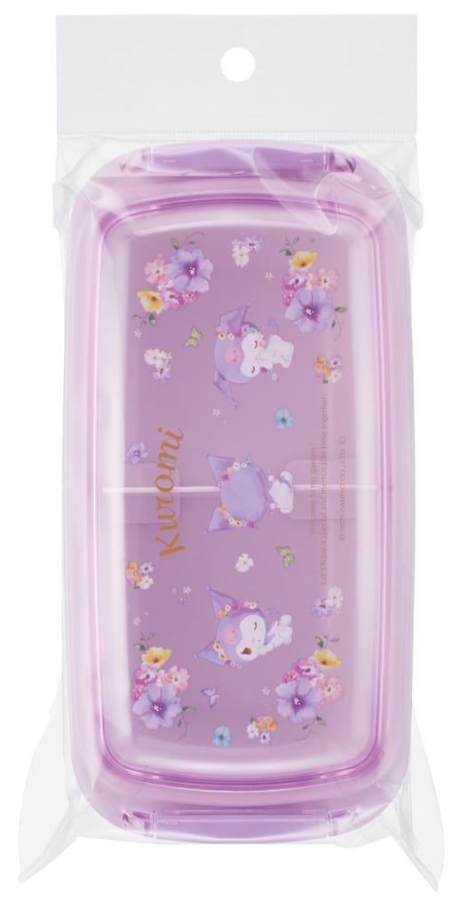 Skater Bento Easy To Single 530ml Domed Dishwasher and Microwave Made In Sanrio Pastel Vivid Watercolor Floral Box, Biomass, Clean, Tier, Capacity,