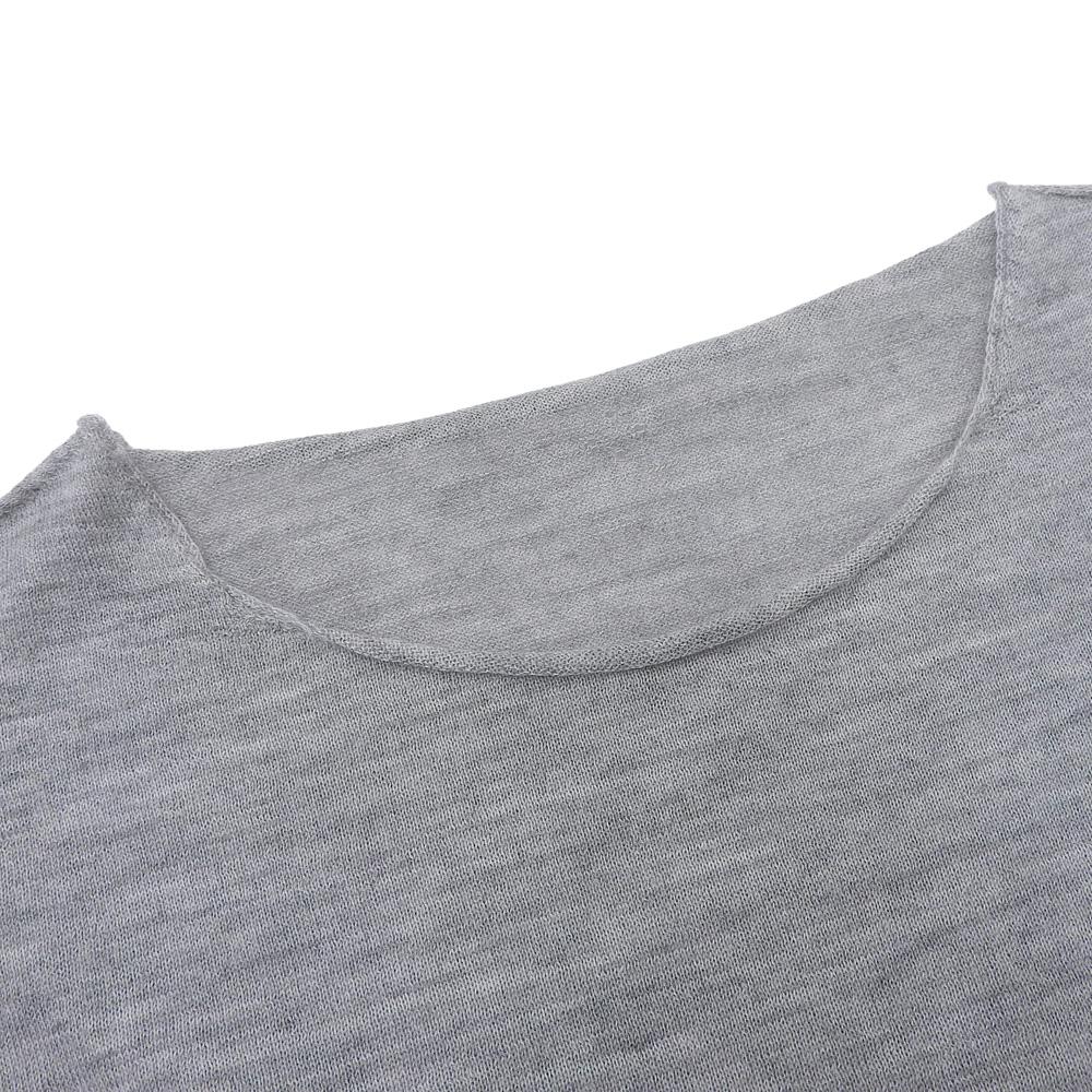 TOYOBOSHI CHAUSU cashmere 100 top, women's, light gray, size 2, 14IT-AC6001 tops 2 Light grayUsed
