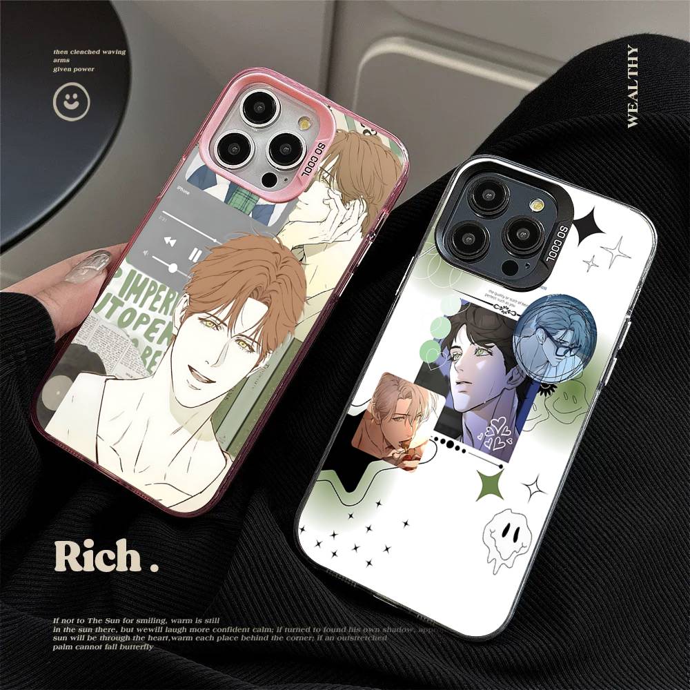 Nerd Project Bl Anime Phone Cases For iPhone 17 16 15 14 13 12 11 Plus Pro Max Colorful Case