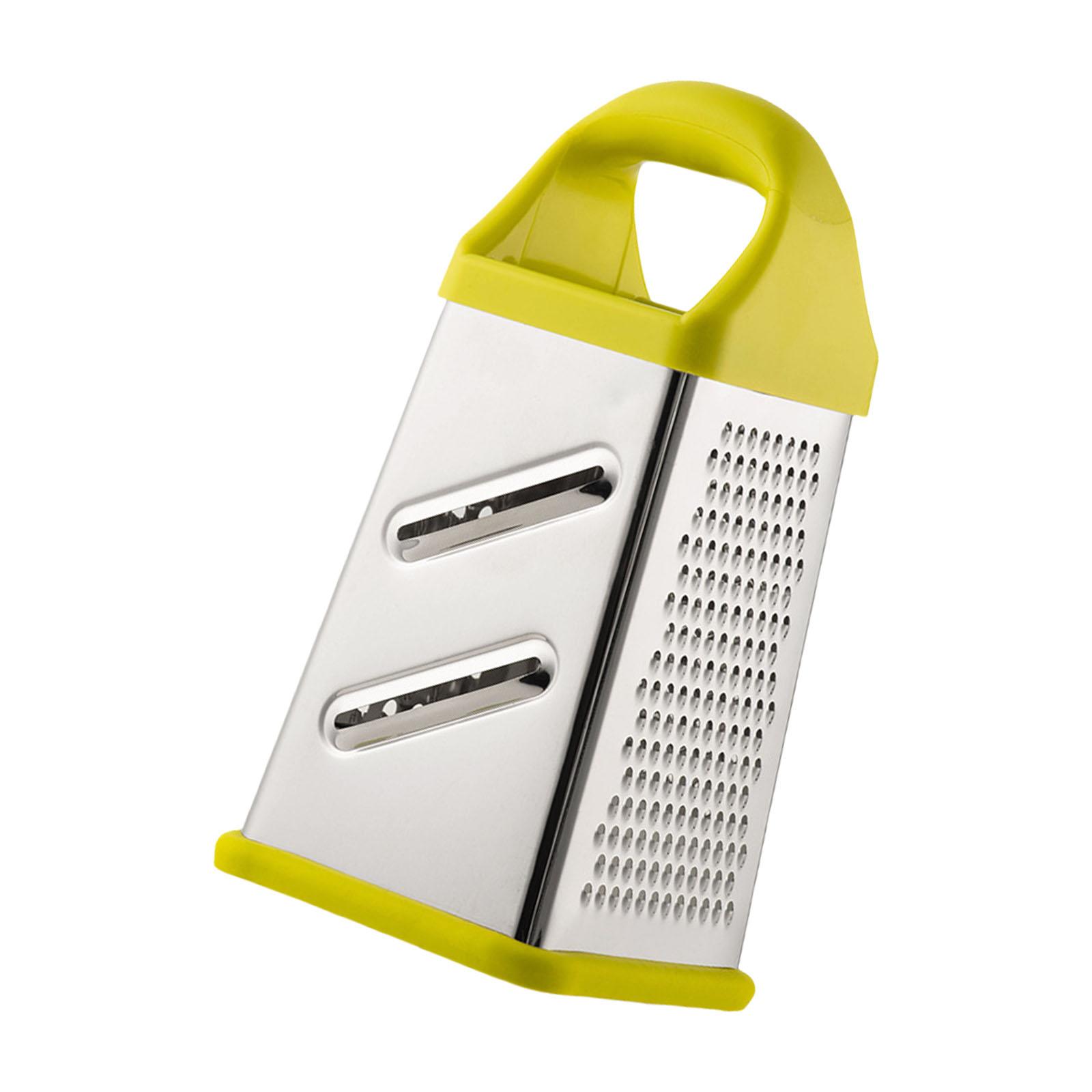 

Удобный кухонный инструмент Многофункциональная 4-сторонняя овощерезка Слайсер для картофеля Машина для нарезки картофеля и фруктов жёлтый
