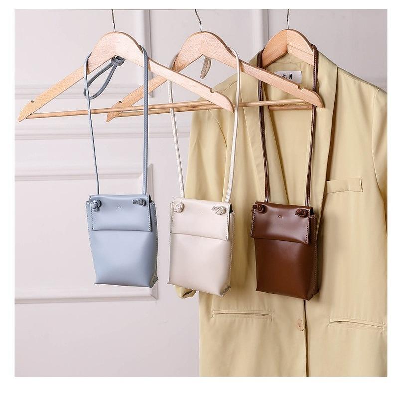 Fashion Small Bag Women Purses Solid Shoulder Strap Bag Mobile Phone UP Bag Card Holders Wallet Handbag Pockets for Girls