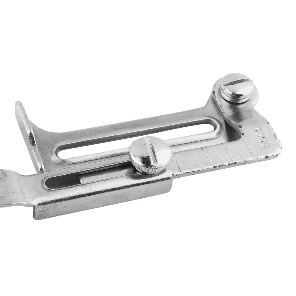 Iron Lockstitch Presser Foot Adjustable Rolled Hem Binding Attachment  Industrial Sewing Machine