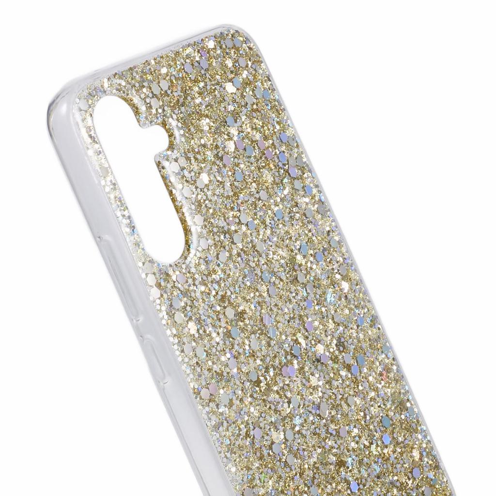 For Samsung Galaxy A36 5G Deksel Støtsikkert Mykt TPU Telefondeksel Glitrende Design
