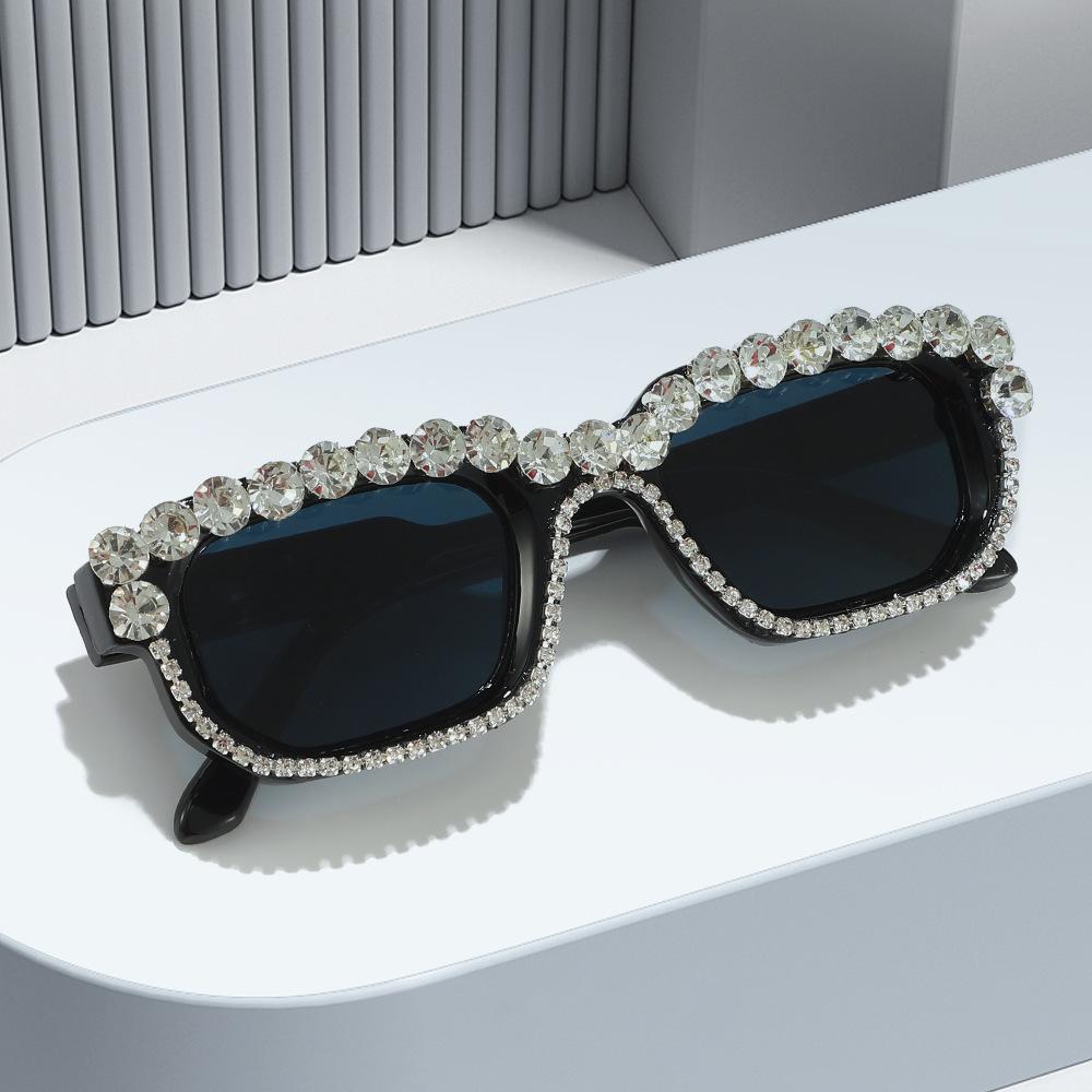 Square Sunglasses For Women & Men  Colorful Diamond-Studded Fall New Arrivals Trendy Glasses & Shades