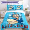 Labubu Duvet Cover Set Perfect For Living Room Soft Fabric Perfect Gift For Friends Family