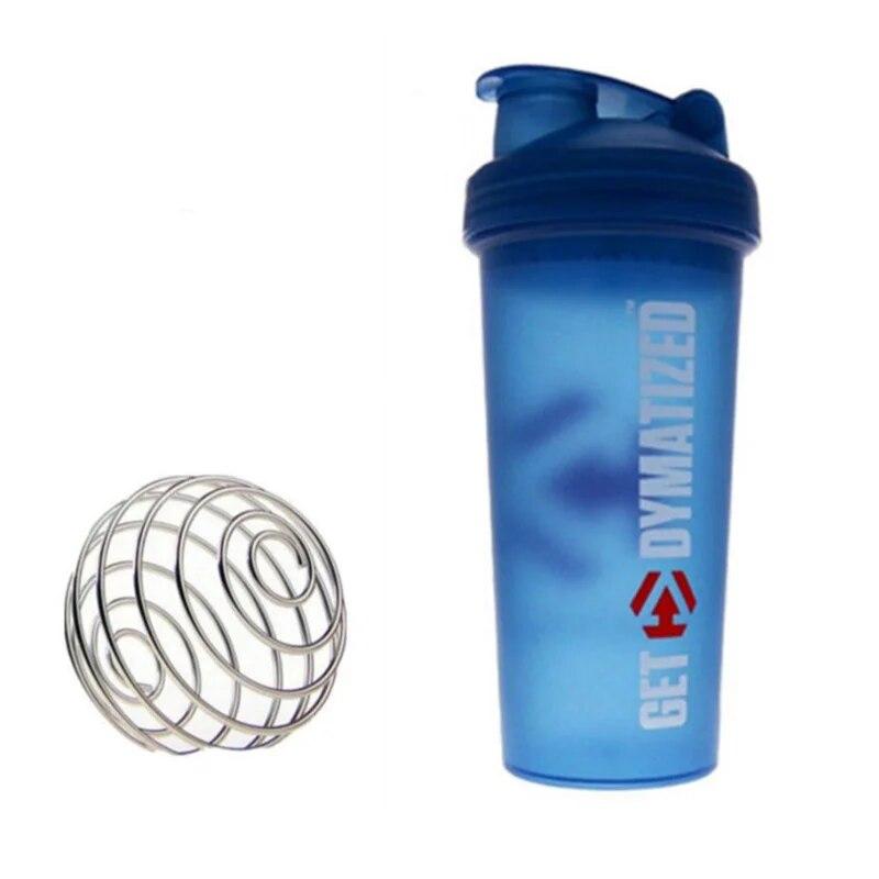 

700 мл бутылка для смешивания порошка сывороточного протеина, спортивный фитнес-центр, уличный портативный пластиковый стакан для питья для спортивного шейкера J392 700ml синий