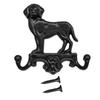 Antique Iron Wall Hook for Coat and Hat Multipurpose Animal Shape Hanger Heavy Duty Holder Courtyard Decoration