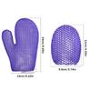 Exfoliating Shower Glove With Colorful Honeycomb Weave And Tpu High Elasticity Antibacterial Material Gentle Safe And Durable