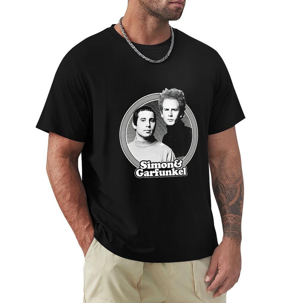 Simon & Garfunkel T-Shirt Customs Design Your Own Vintage T Shirts Funny T Shirts for Men