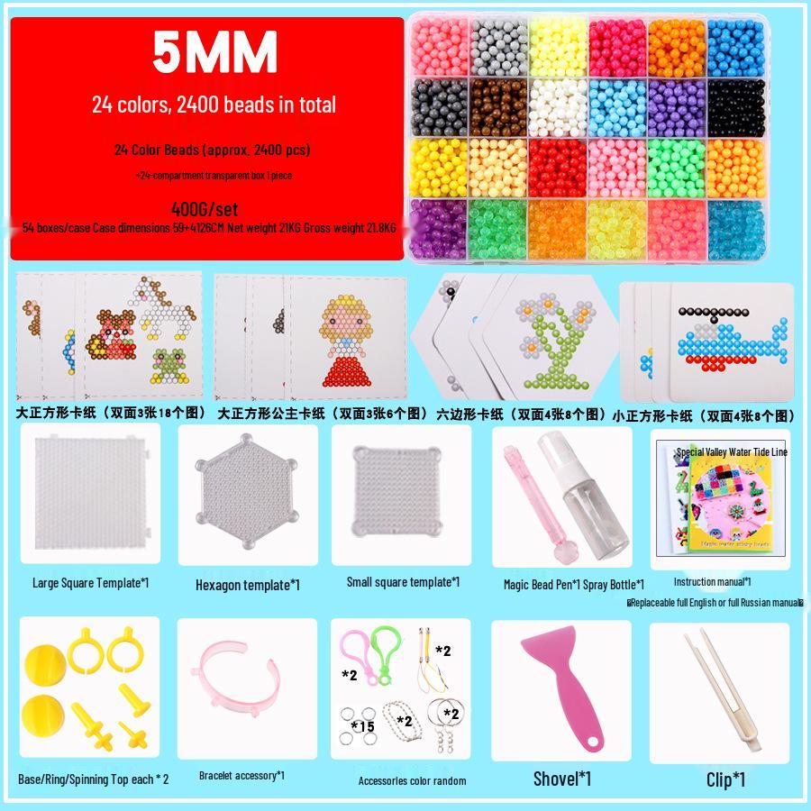 Mist Magic Water Soluble Sticky Beads DIY Handmade Toy