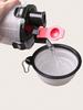1set-Portable 2-in-1 dog water bottle with folding bowl, leak proof outdoor pet water dispenser