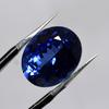Natural Blue Tanzanite Loose Gemstone 15.50 Ct Oval Shape for Jewelry Making and Gem Collections