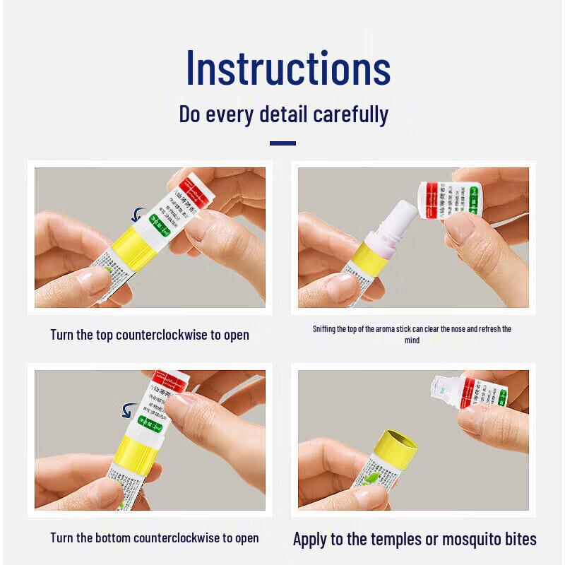 DAGO Thai Herbal Nasal Inhaler Set