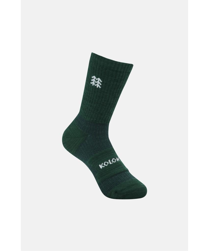 Koolongseupocheu Unisex Hiking Compression Crew Socks Qelax26111Dgr