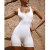 Sleeveless Cross-Back Hip-Lift Quick-Dry Yoga Bodysuit