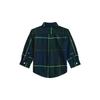 Ralph Lauren Baby Boy Polo Bear Plaid Oxford Shirt