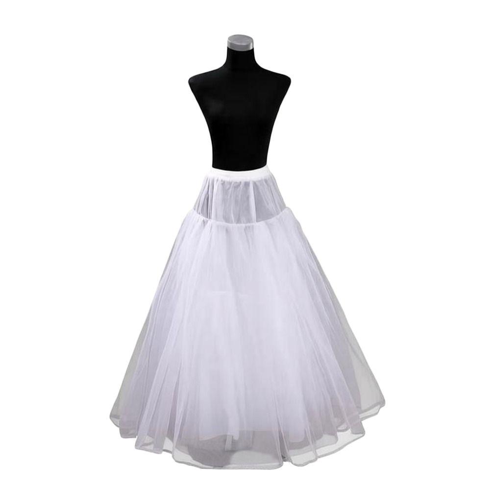 No Hoop Underskirt Crinoline White Crinoline Skirt Fashion Petticoat  Bridal Ball
