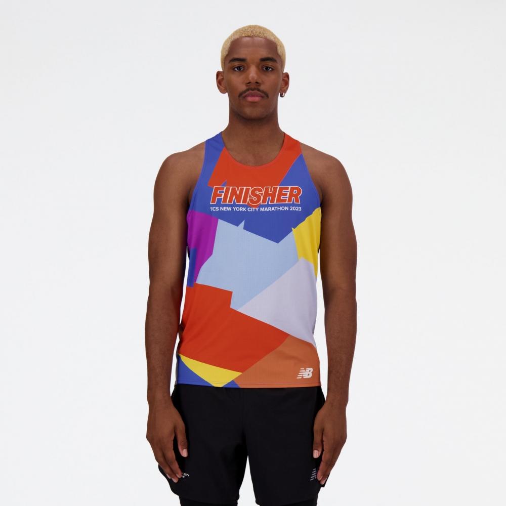 

Финишер с принтом New Balance NYC Marathon Singlet MT33298MMLT M