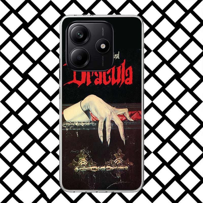 Gothic Vampire Scarlet Art Phone Case for Xiaomi Redmi Note 15 14 14S 13 12 12S 11 Pro Plus 11E 11T 11S 10S 5G Soft Cover Fundas