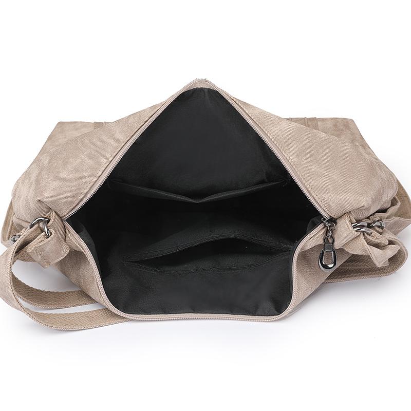 Women's Bag Large Capacity Shoulder Bag Soft Leather Tote Bag Commuter Shoulder Crossbody Bag