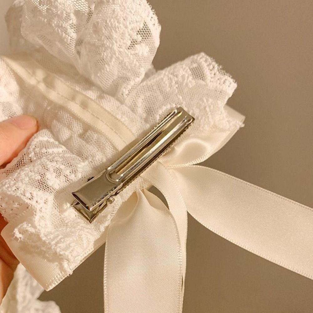 Bow Cat Ears Headband Lolita Headdress New Head Wrap  Hair Accessories