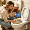 Drop-in Toilet Cleaning Tablets Efficient Stain Removal No Scrub Formula Long-lasting Freshener For Household Toilet Cleaning