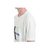 Calvin Klein Logo 3D Jelly Print Crew Neck Short Sleeve T-Shirt Men Tops White J317896