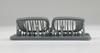 PLATZ FAT FROG BMW 320i E46 Front Grille Bonnet Pins 3D Printed Parts Plastic Model Parts FFDE24003 1/24 & (Automobile)