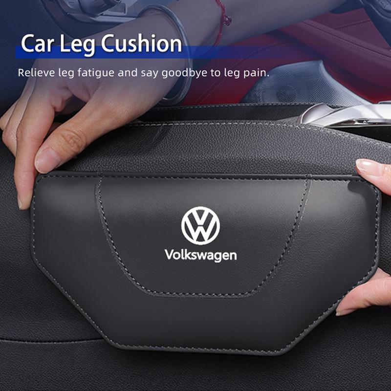 Car Knee Pad Cushion Leg Support Protector Key Accessory For Volkswagen VW ID4 Polo Golf 6 7 8 MK5 MK7 Jetta Passat Tiguan T-ROC