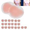 10 Pairs Silicone Nipple Cover Soft Breast Sticker Strapless Breast Paste SelfAdhesive Nude Bra