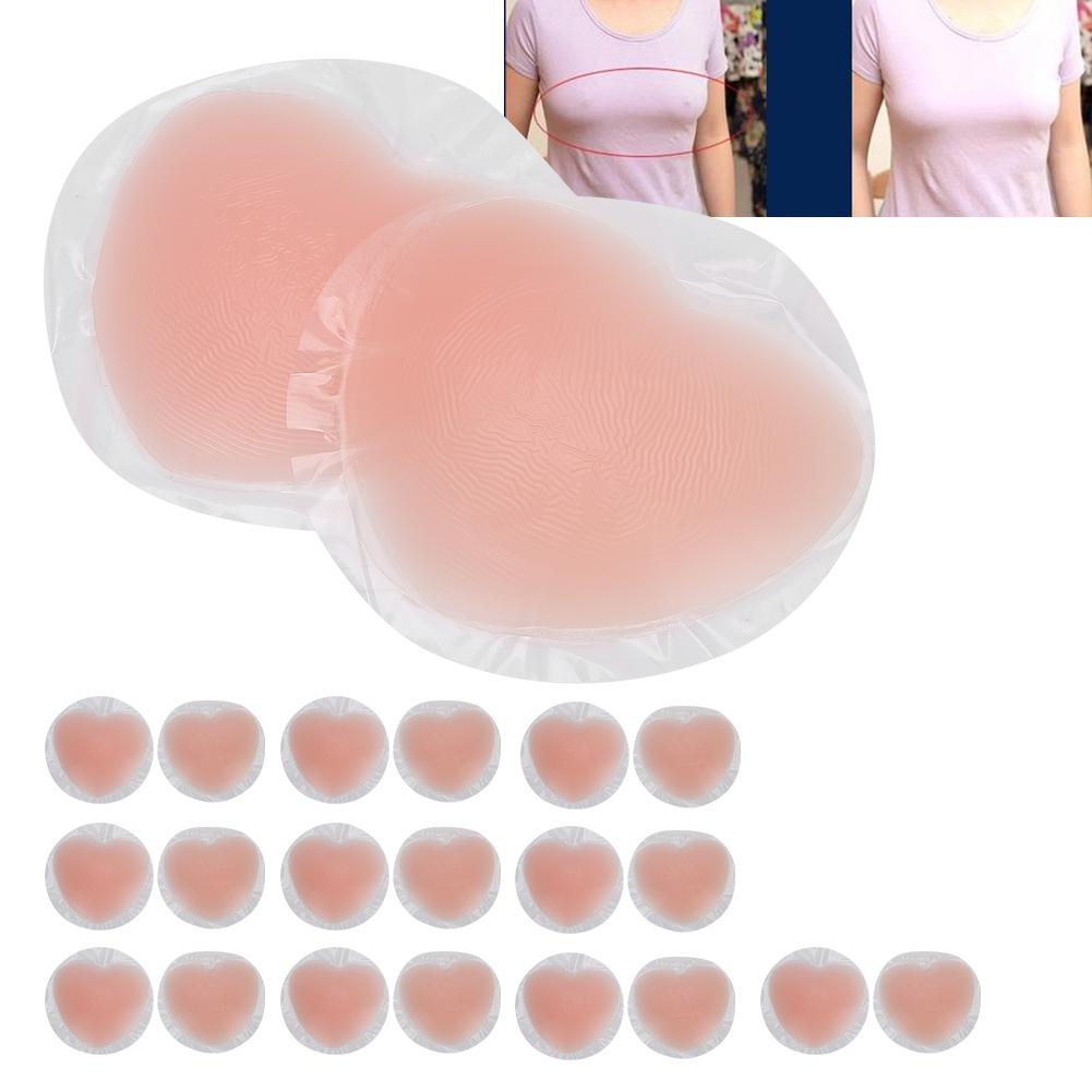10 Pairs Silicone Nipple Cover Soft Breast Sticker Strapless Breast Paste SelfAdhesive Nude Bra