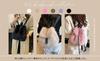 Maison de TAO Fur Large Perfect for and Everyday Use Women's Backpack, Fluffy, Lightweight, Capacity, Stylish, Cute, Commuting, School, Winter,